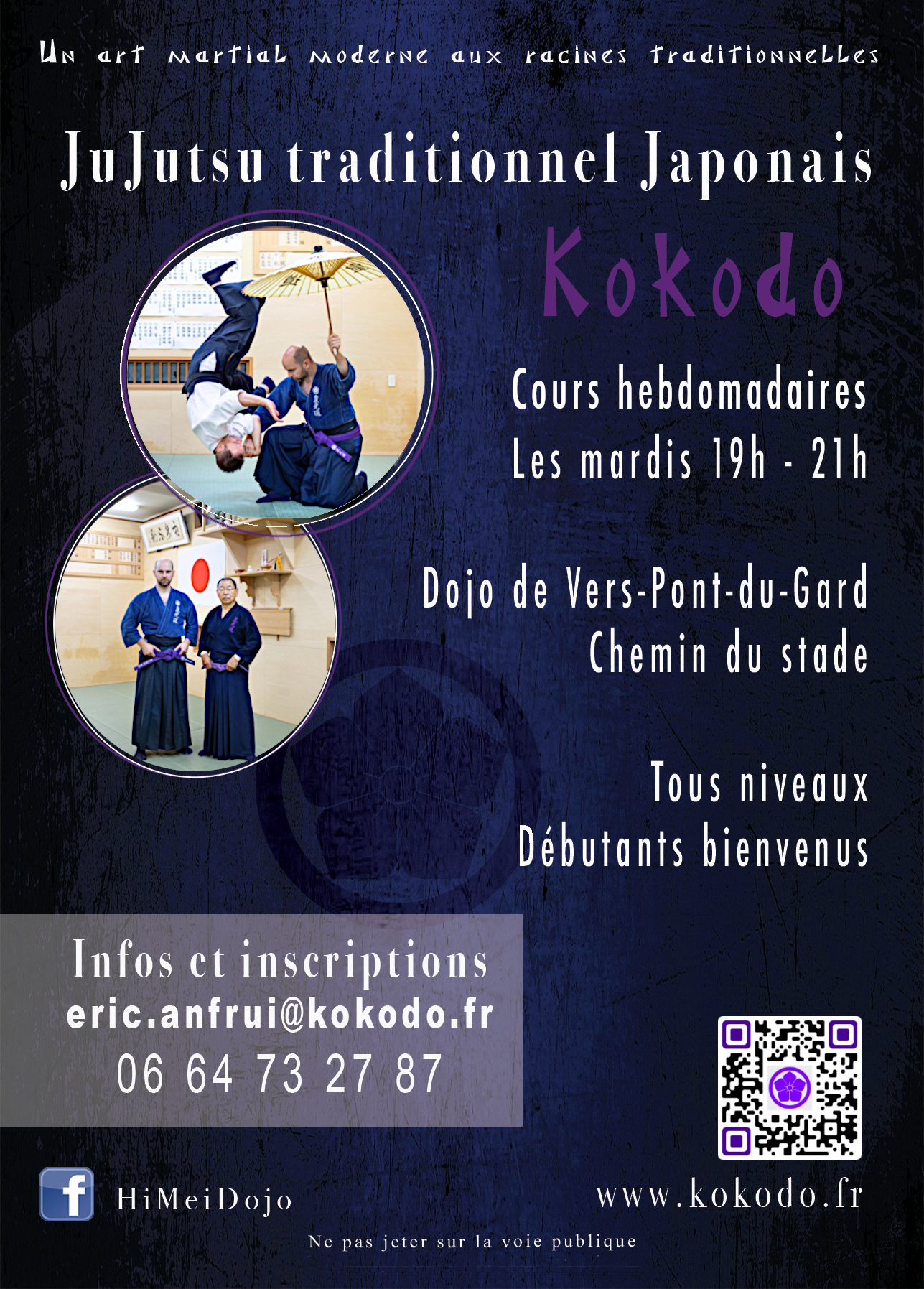 Arts martiaux - cours de jujutsu